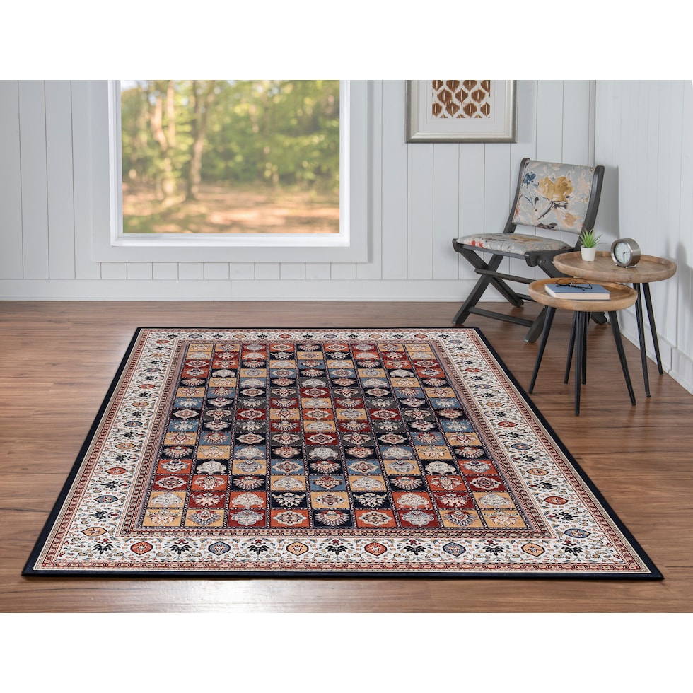 eolus multicolor area rug  x    