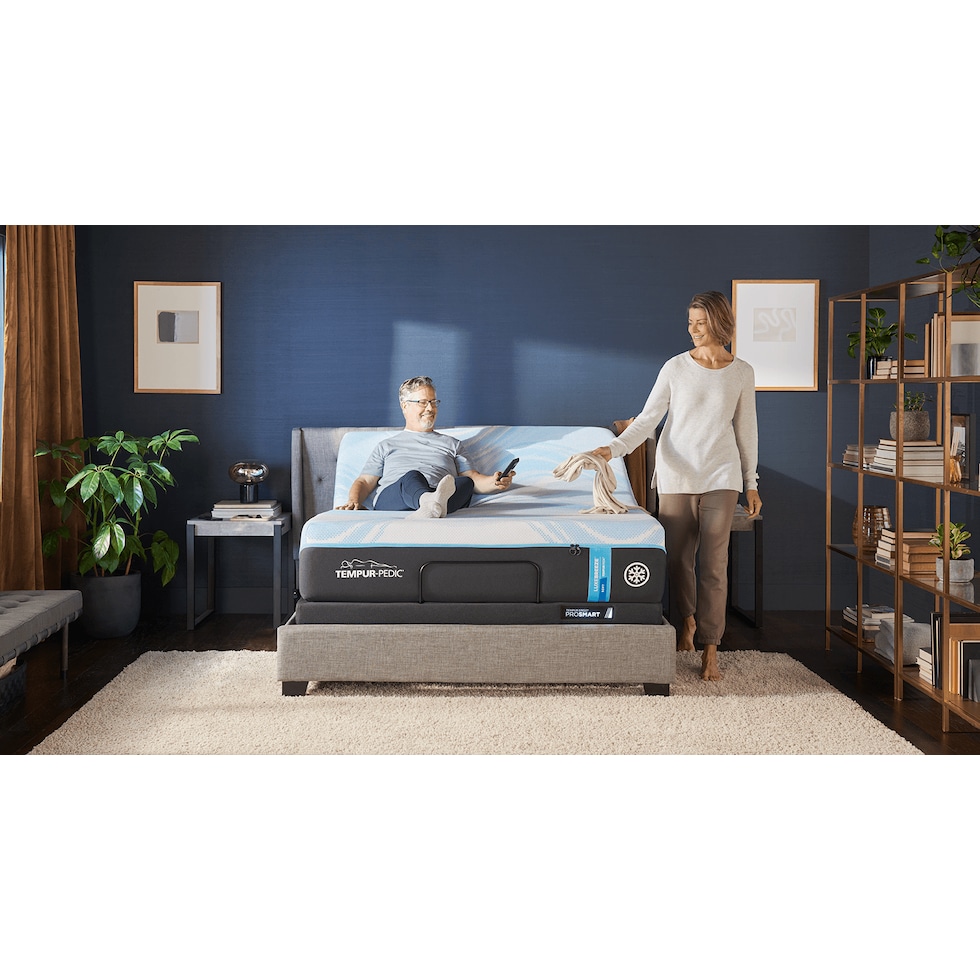 ergo black california king adjustable foundation   