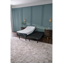 ergo black split california king adjustable foundation   