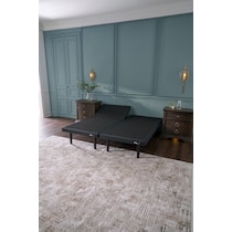 ergo black split california king adjustable foundation   