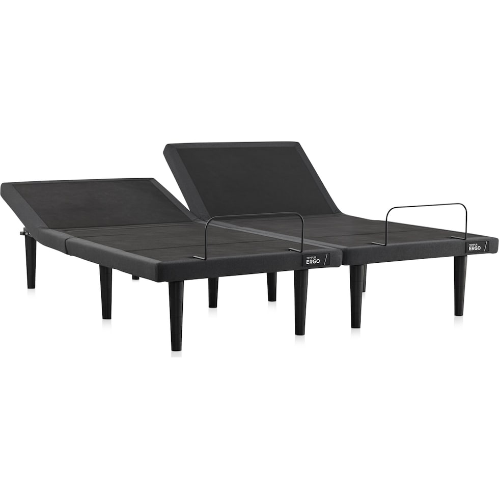 ergo black split king adjustable foundation   