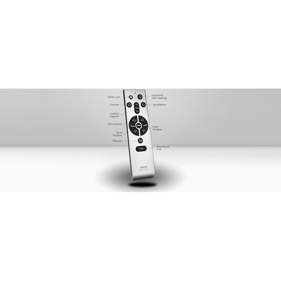 ergo black twin xl adjustable foundation   