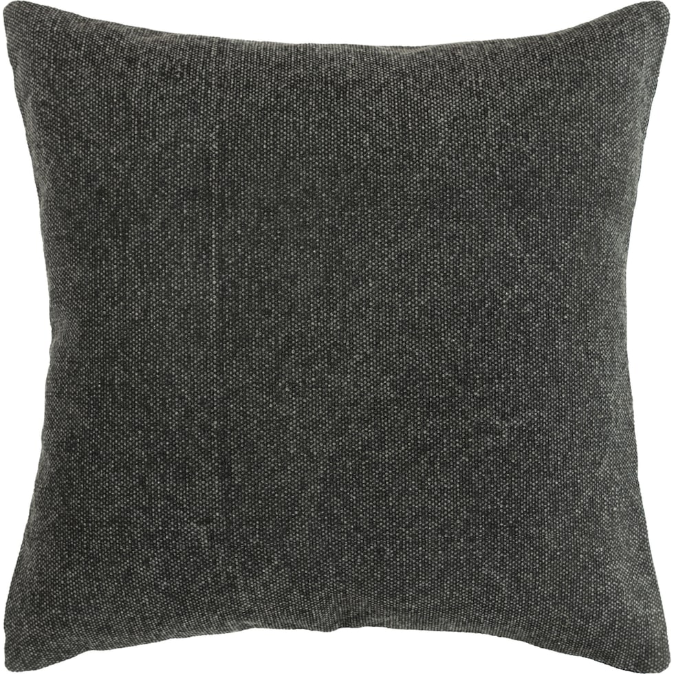 erika black accent pillow   