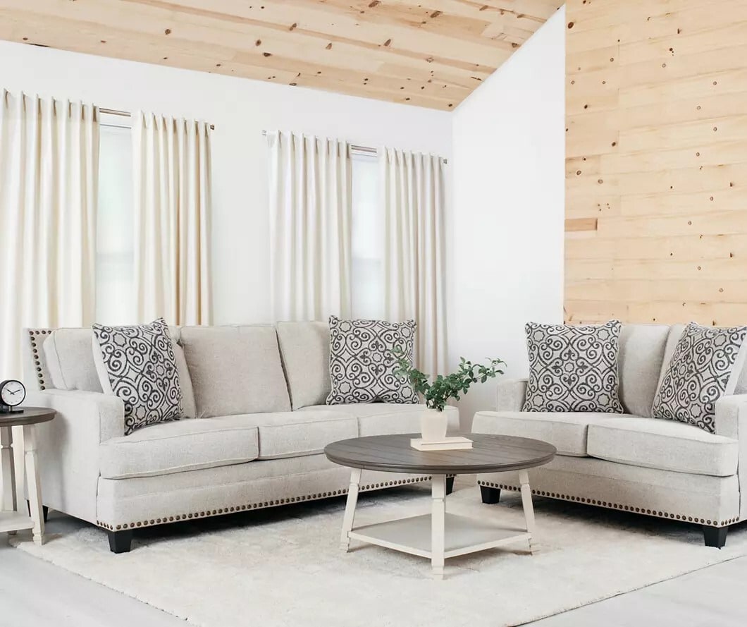 Broyhill Erinwood Sofa and Loveseat