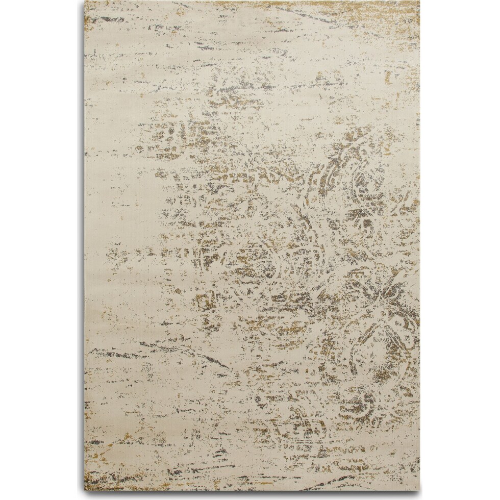 erode yellow area rug  x    