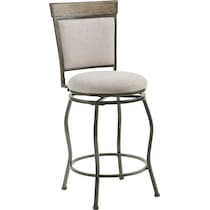 erwen gray counter height stool   