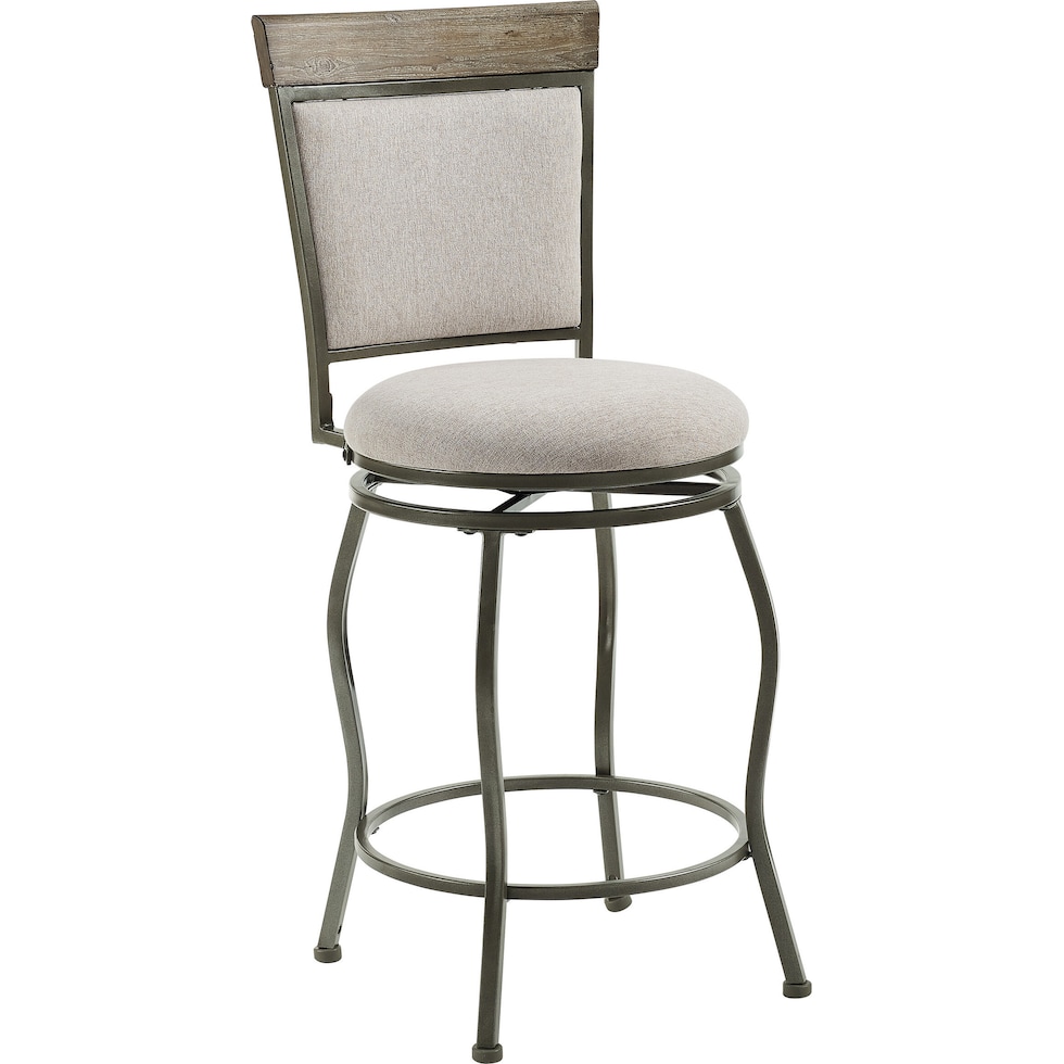 erwen gray counter height stool   