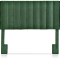 esme green king headboard   