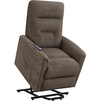 esme light brown recliner   