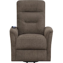 esme light brown recliner   
