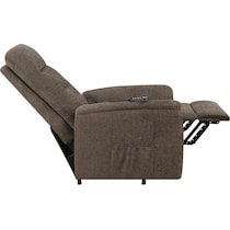 esme light brown recliner   