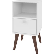 esmeray white side table   