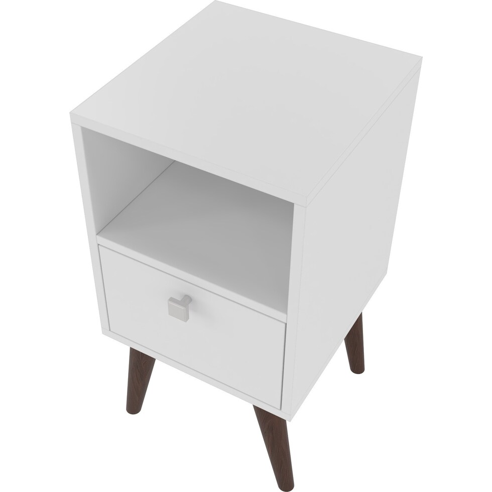 esmeray white side table   