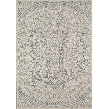 Esona Area Rug - Cream/Gray