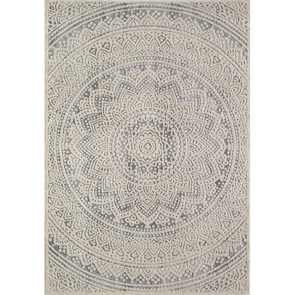 esona cream gray area rug  x    