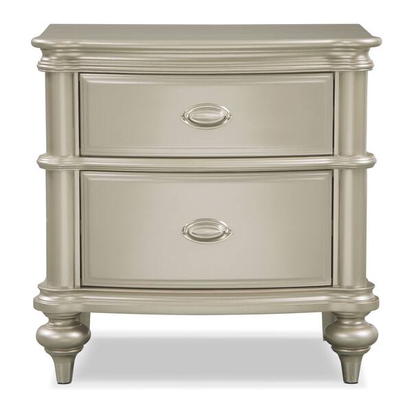 Esquire Nightstand Platinum Value City Furniture