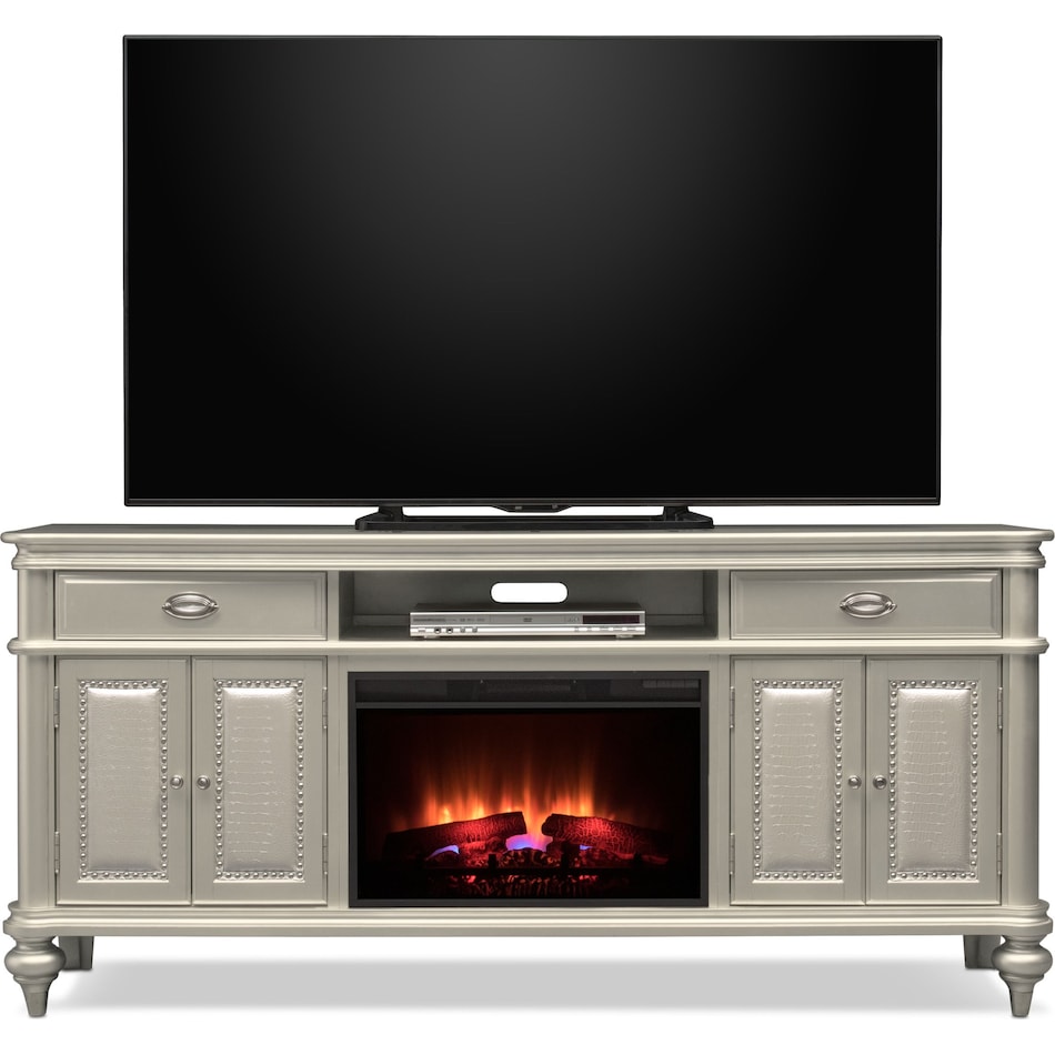 Esquire Fireplace TV Stand Value City Furniture