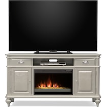 esquire white tv stand   