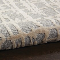 essen neutral area rug  x    