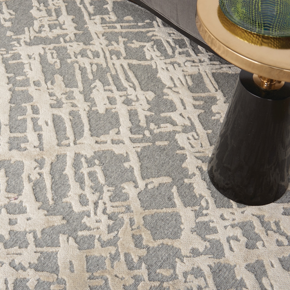 essen neutral area rug  x    