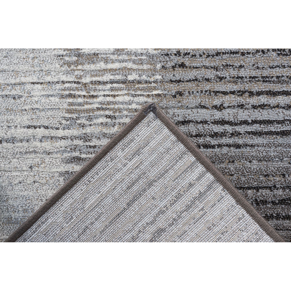 essentials gray ivory charcoal area rug  x    