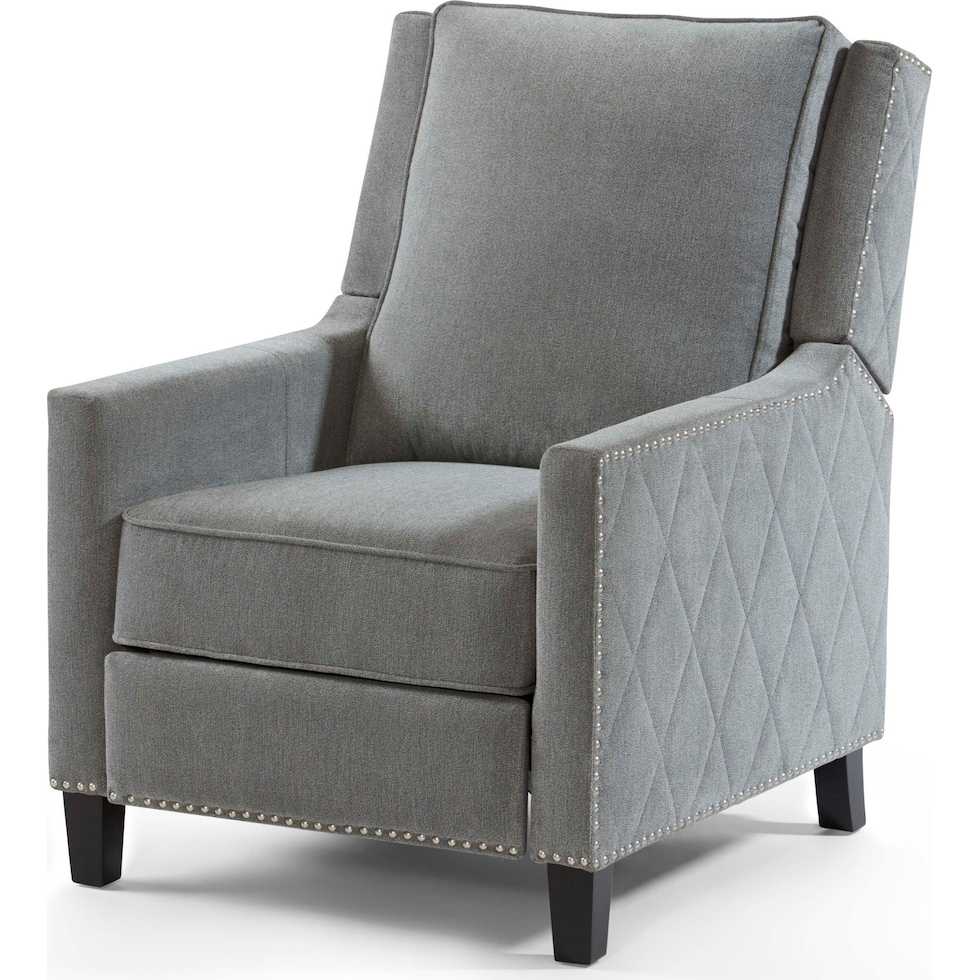 essex gray recliner   