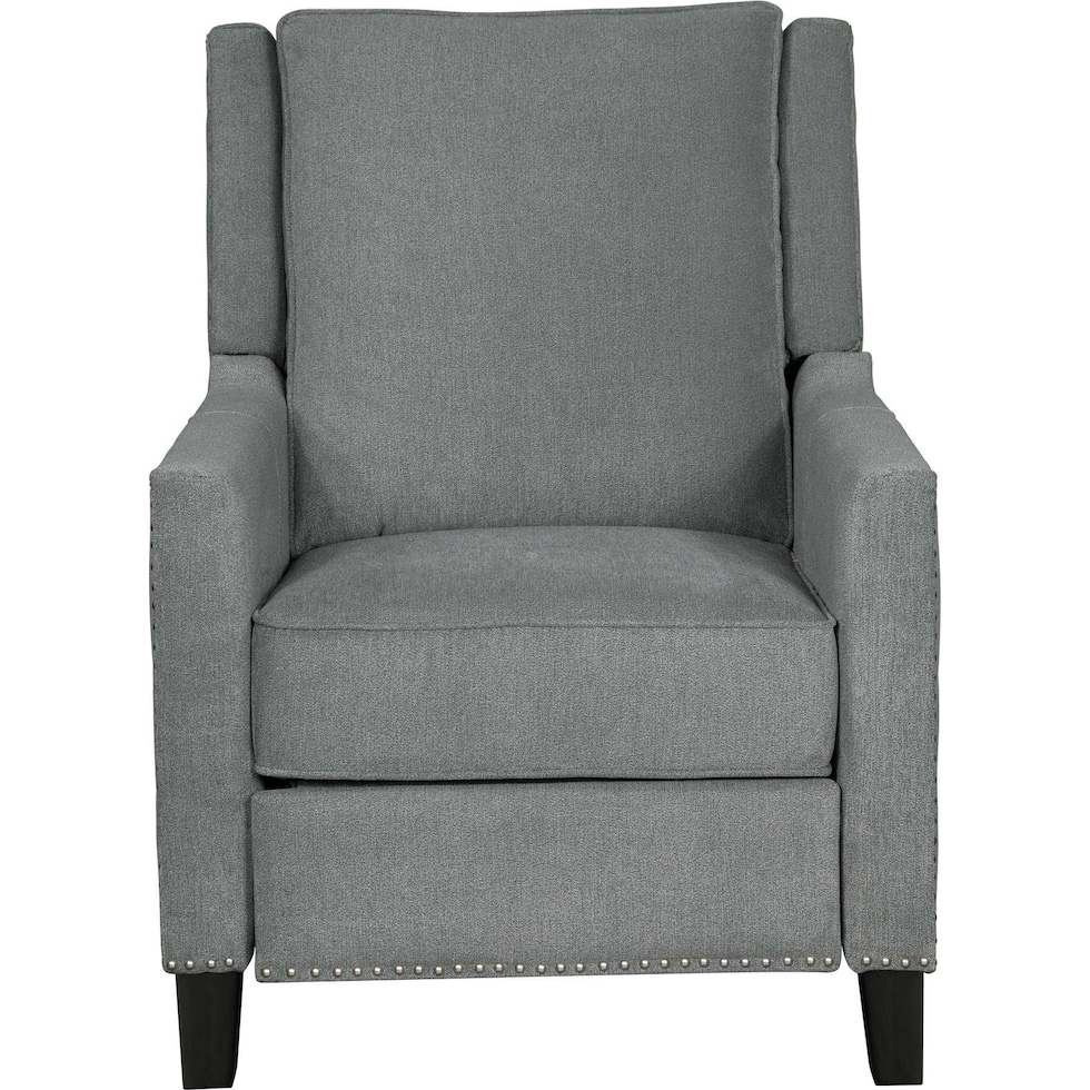 essex gray recliner   