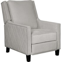 essex white recliner   