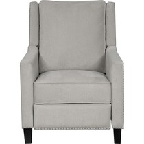 essex white recliner   