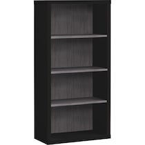 essie black bookcase   