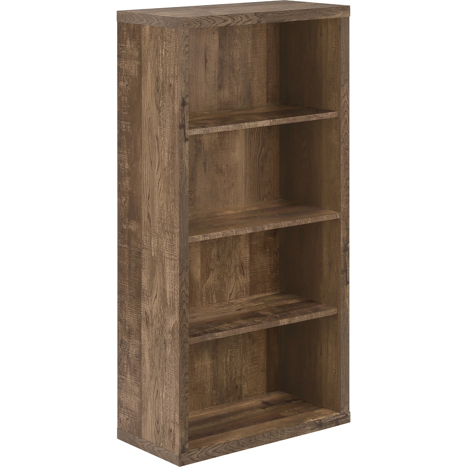 essie dark brown bookcase   