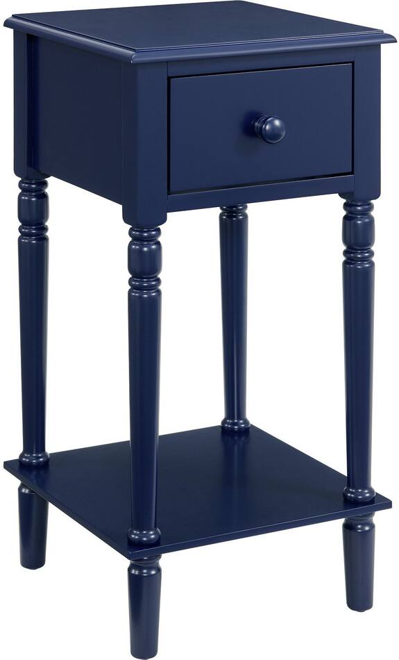 Estelle Charging Nightstand Blue Value City Furniture