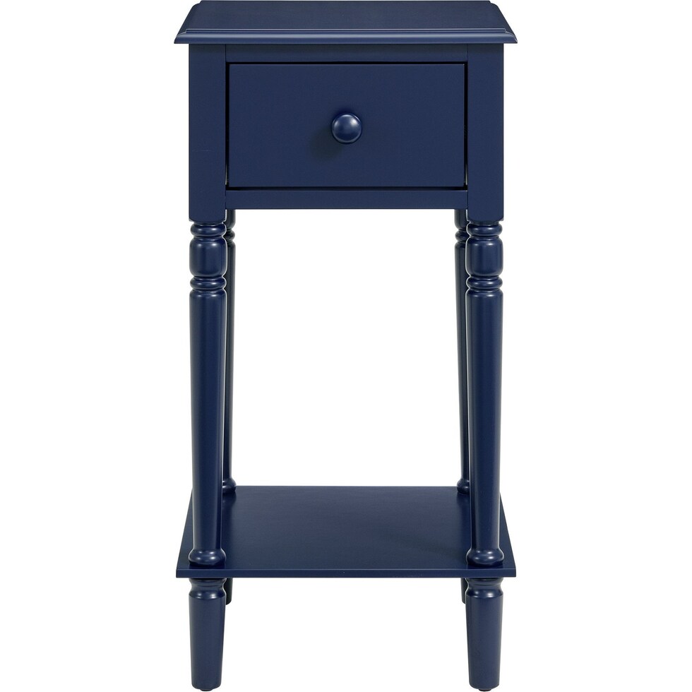 estelle blue nightstand   