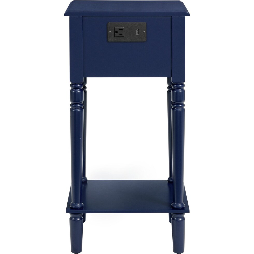 estelle blue nightstand   