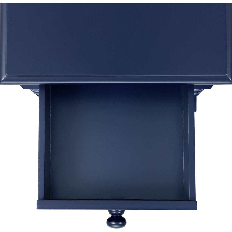 estelle blue nightstand   