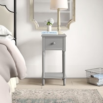 estelle gray nightstand   