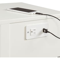 estelle white nightstand   