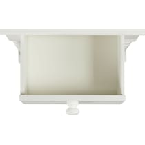 estelle white nightstand   