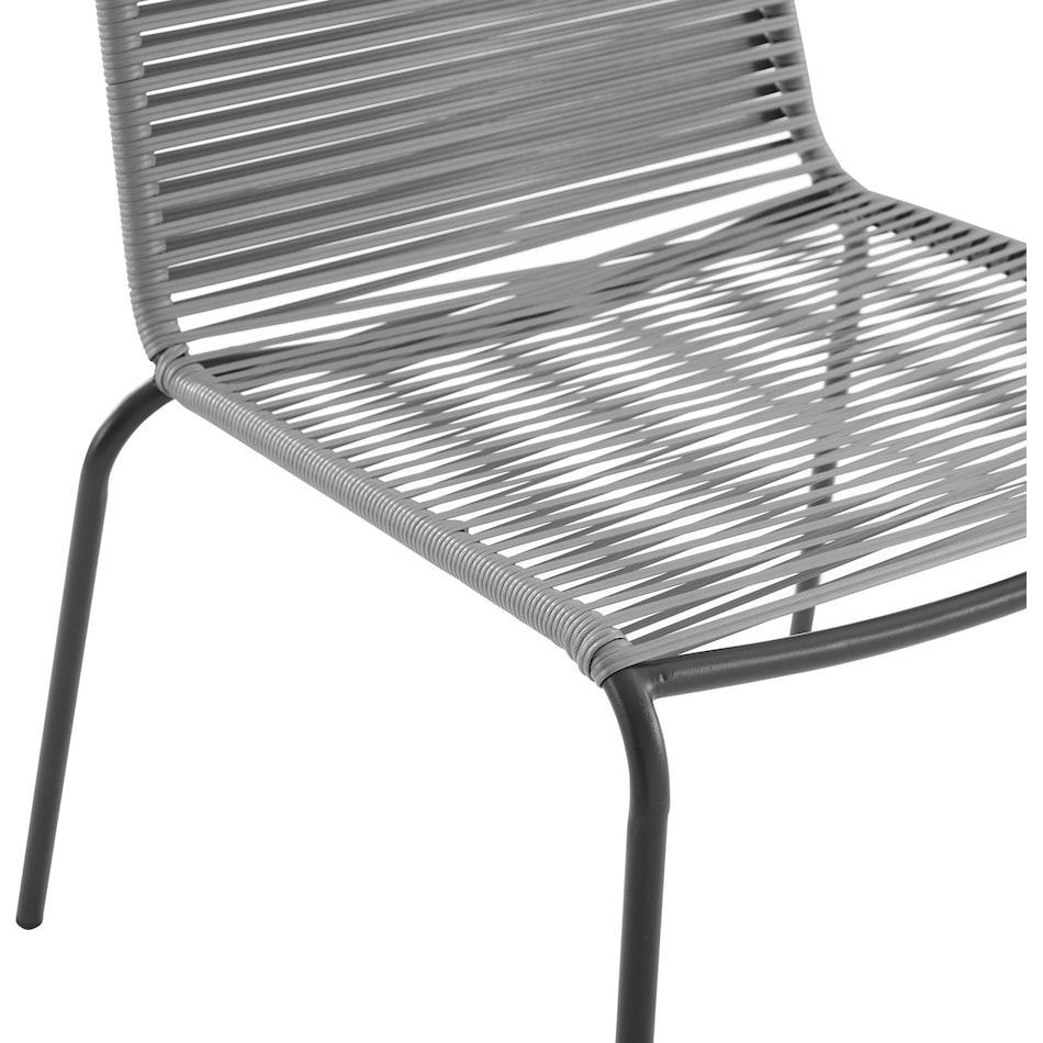 estero gray outdoor chair set   