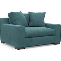 ethan bella peacock chair and a half   