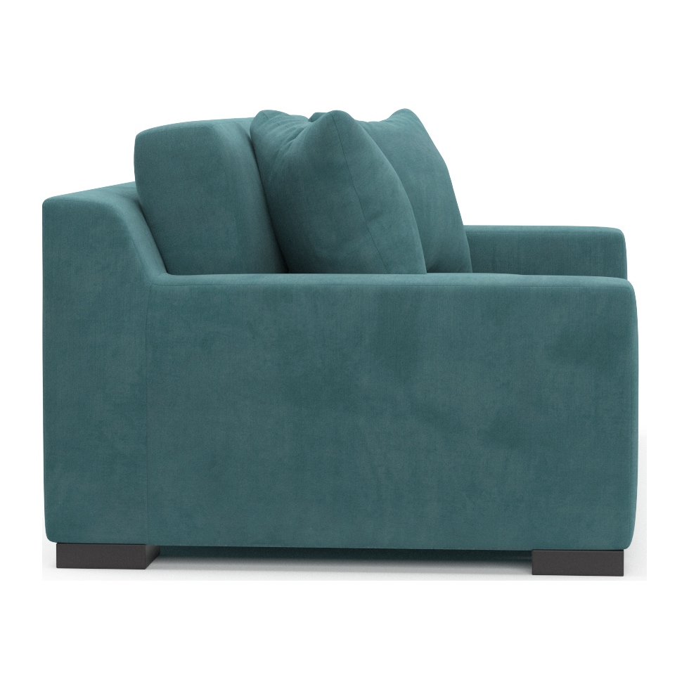 ethan bella peacock sofa   