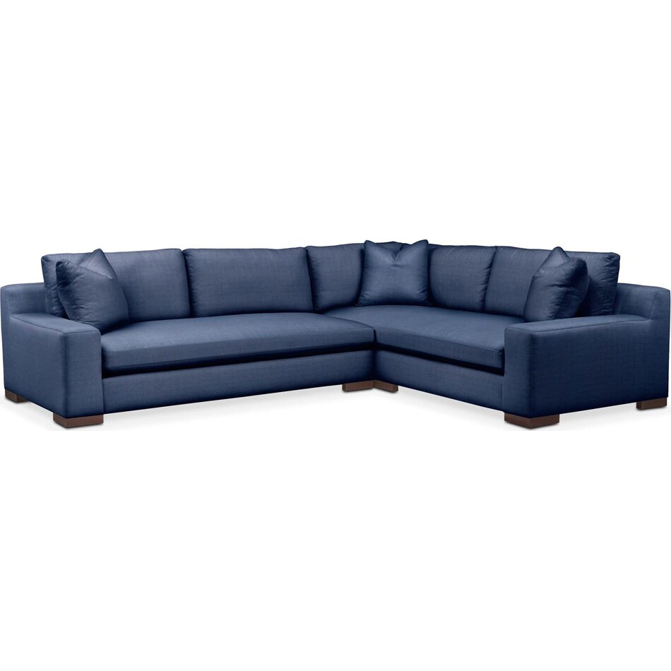 Ethan 2Piece Large Sectional Value City Furniture