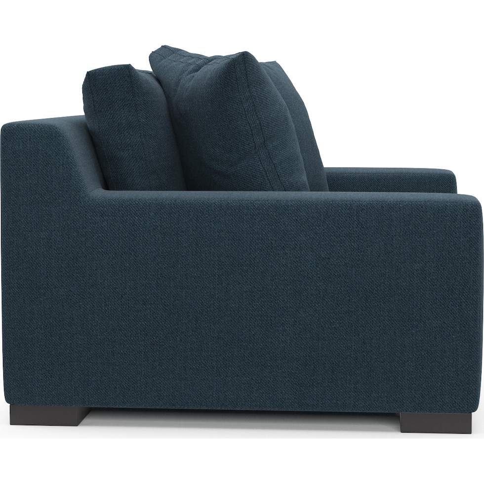 ethan blue chair and a half   