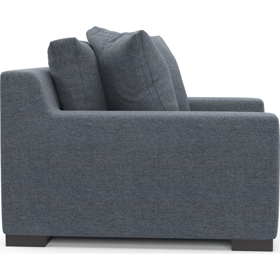 ethan blue chair and a half   