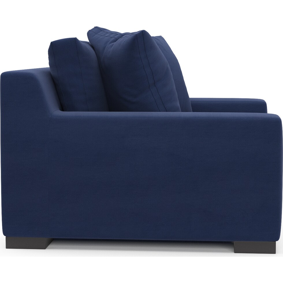 ethan blue chair and a half   