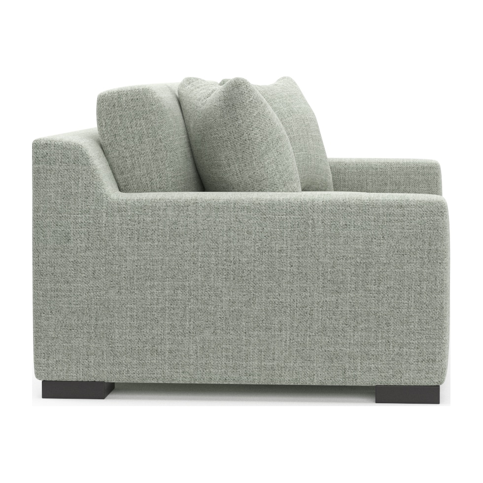 ethan blue sofa   
