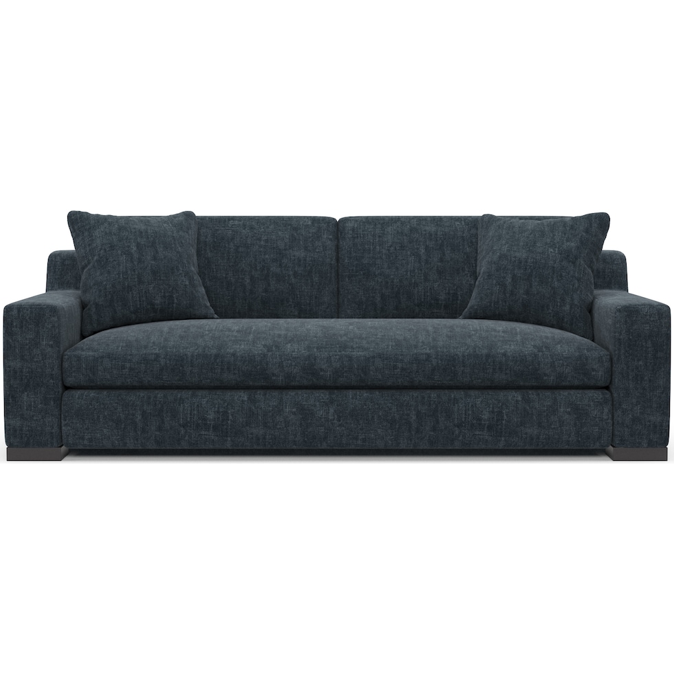 ethan blue sofa   