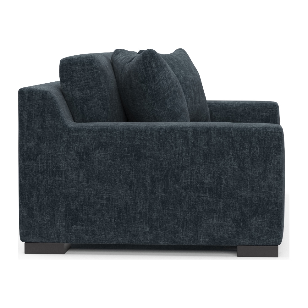 ethan blue sofa   