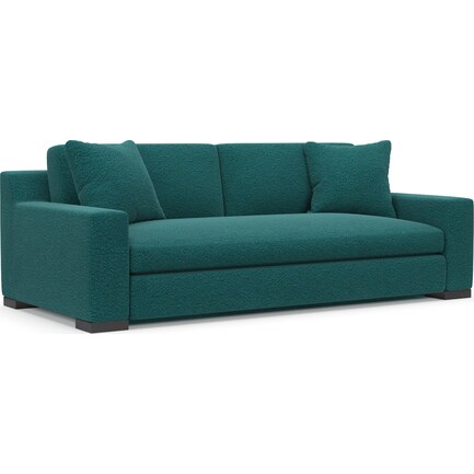 Ethan Hybrid Comfort Sofa - Bloke Peacock