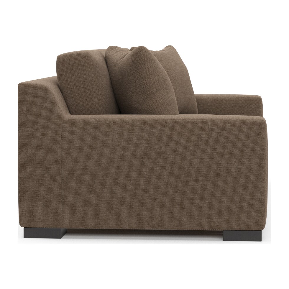 ethan dark brown sofa   